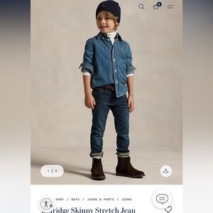 POLO Ralph Lauren Eldridge Skinny Denim - Jeans